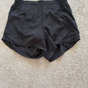 Lululemon Black Hotty Hot Shorts